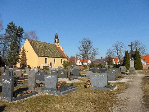 Friedhof An Der Nürnberger Straße In Allersberg