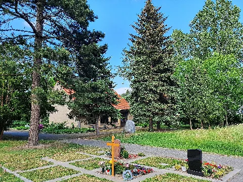 Friedhof Holzhausen (Leipzig) Östlicher Teil, Ansicht Kapelle