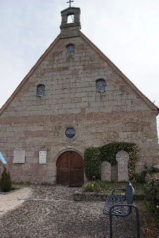 Friedhofskirche St Johannes Heideck 010