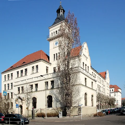 Friedrich Schiller Schule Leipzig (Entrance)