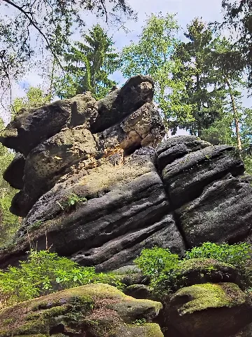 Frosch Saxon Switzerland (Hdr)