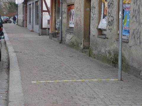 Früherer Zustand, Südseite Potsdamer Straße, Nähe Einmündung Lindenstraße Panoramio