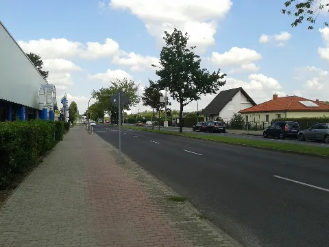 Fürstenwalde, Juri Gagarin Straße Aug 2014