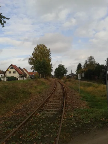 Fürstenwalde, Oderbruchbahn Okt 2014