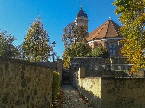 Fürstenwalde, Stadtmauer, Katzentreppe Und Dom Okt 2014