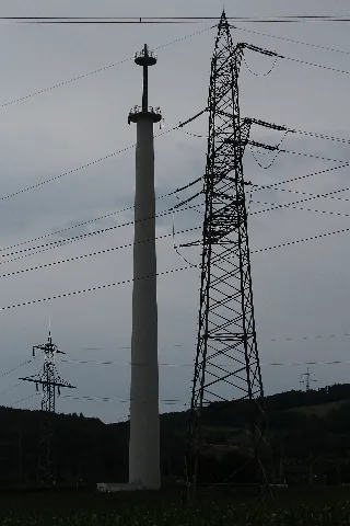 Funkturm Umspannwerk Tiengen 12072015