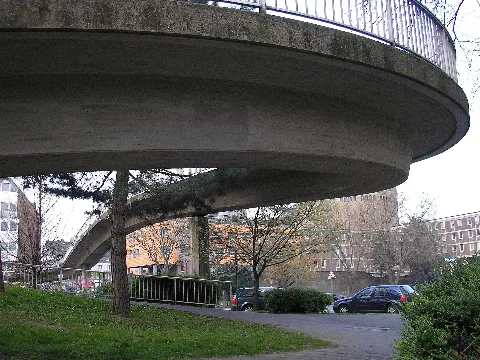 Fußgängerbrücke Rothgerberbach Poststr.