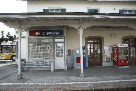 Gare Châtillens 28.02.2012