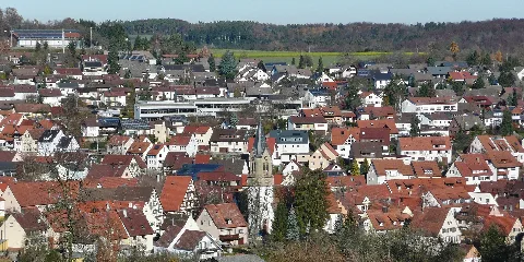 Gechingen Mit Martinskirche (1481 Geweiht) Panoramio