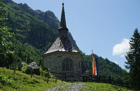 Gedächtniskapelle K.u.k Ir 7, Historischer Rundweg 1915 1917, Kötschach Mauthen, Kärnten