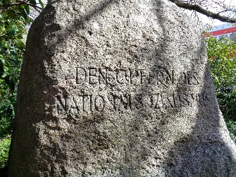 Gedenkstein Ael Nordmark Seite