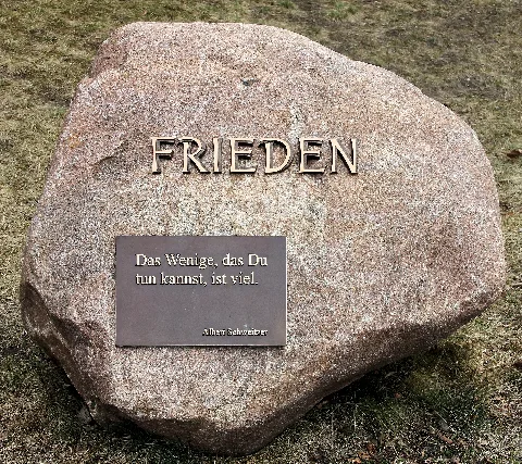 Gedenkstein Alt Müggelheim 22 (Köpe) Frieden