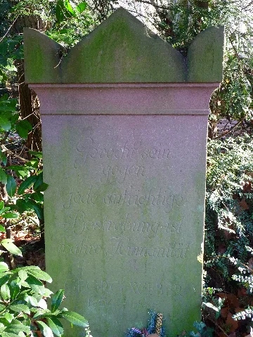 Gedenkstein Georg Weberg