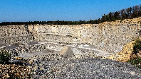 Geotope Im Landkreis Würzburg Steinbruch An Der Straße Thüngersheim Güntersleben Geotop Nummer 679A010 Nordseite 9