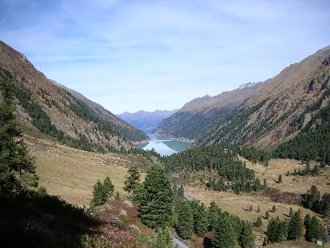 Gepatschspeicher In Kaunertal, View Heading North