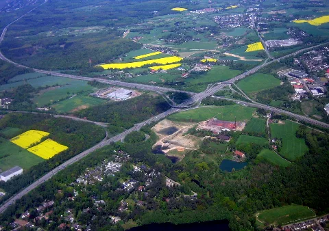 Germany Autobahnkreuz A3 A52 Breitscheid Panoramio