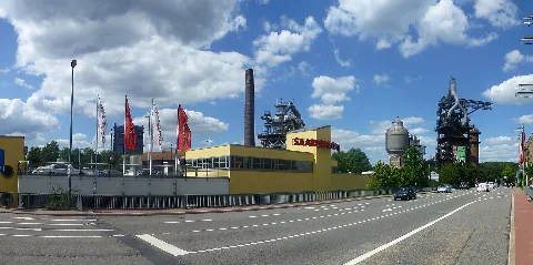 Germany Neunkirchen Saar – Saarpark Center Vor Den Ehemalige Hüttenanlagen Panoramio