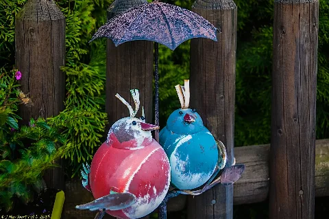 Germering, Gartenzaunschmuck (14057378349)