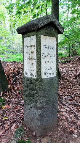 Gickelsberg Wegweiserstein