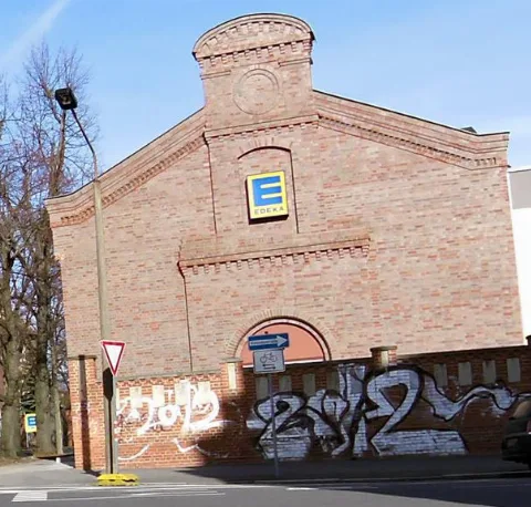 Giebelwand Puschkinstraße 5 Torgau