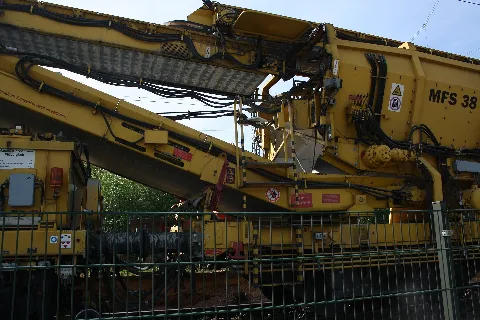 Gleisbauzug Von Plasser & Theurer Nahe Bahnhof Osterholz Scharmbeck 04