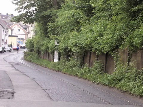 Gleisreste Rüsingstraße