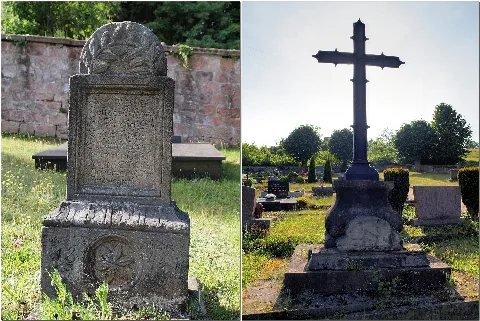 Grabmal Und Friedhofskreuz Stelzenberg