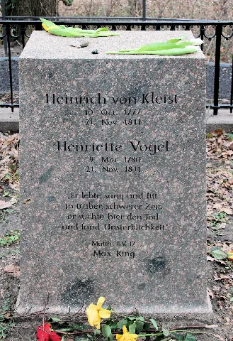 Grabstätte Bismarckstr 2 4 (Wanns) Heinrich Von Kleist 1