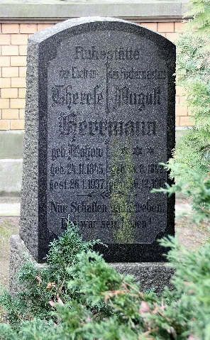 Grabstätte Fürstenwalder Allee 93 (Rahndwil) August Herrmann