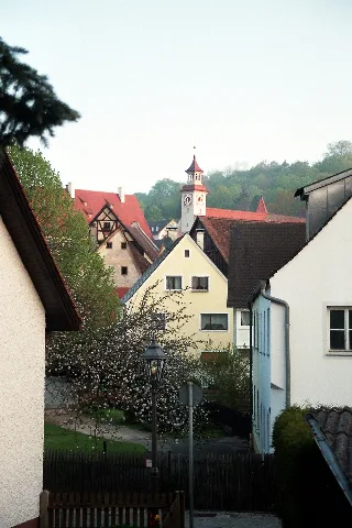 Greding, Stadtansicht, Blick Zum Rathaus