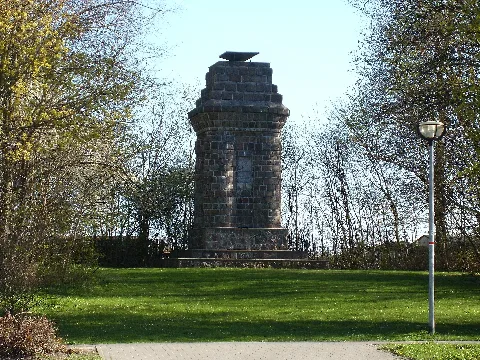 Greifswald Bismarcksäule Auf Dem Epistelberg April 2009 Sl271049