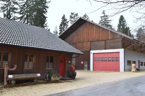 Grenchen Holzerhütten Im Gebiet Der Ehemaligen Tuffgrube