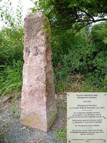 Grenzstein 43 Kp Ks
