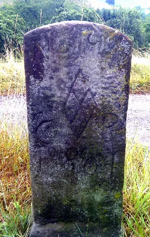 Grenzstein Heiligkreuzsteinach