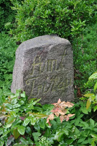 Grenzstein Rahlstedter Straße 185 (Hamburg Rahlstedt).Amt Trittau.ajb