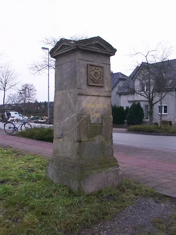 Grenzstein Schlangen Lippspringe Lipp.seite