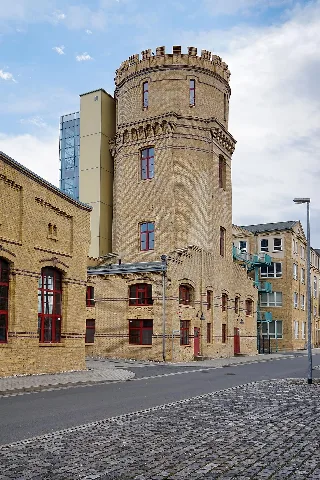 Greppin Ehem Farbenfabrik Wasserturm