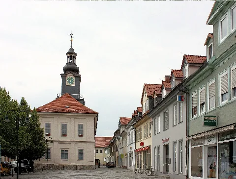 Greußen, Markt Und Rathaus