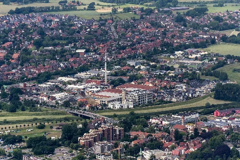 Greven, Gewerbegebiet Gutenbergstraße Kerkstiege 2014 9848