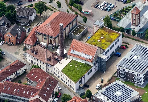 Greven, Kesselhaus Und Ballenlager 2014 9869 Ausschnitt