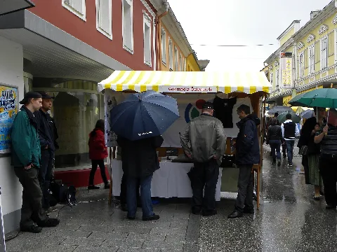 Grieskirchen Wikimedia Stand Bei Der Ortsbildmesse
