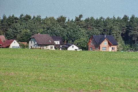 Groß Düben, Häuser Am Wald