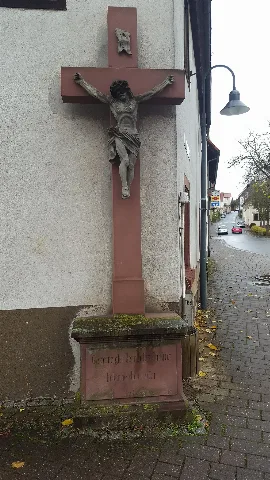 Großrinderfeld Bildstock Hauptstraße Wenkheimer Straße