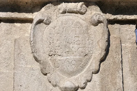 Grünau Ia Pestsäule Inschrift