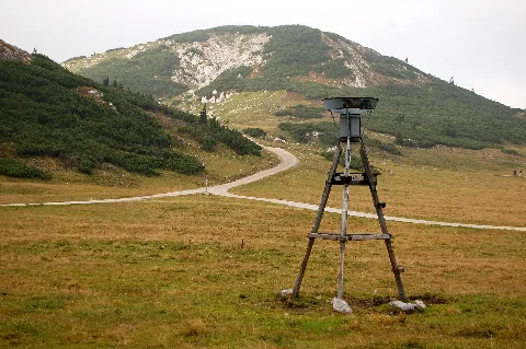 Grünkogel, Schneealpe, Rain Gauge