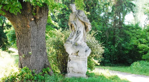 Guentherz 2011 05 18 0101 Stockerau In Der Au Statue Johannes Nepomuk