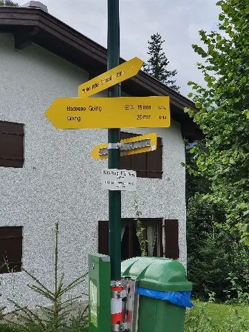 Guidepost Kreuzung Fözl West