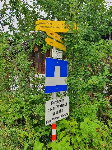 Guidepost Wagstätt Wiesenweg