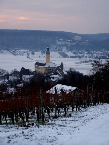 Gundelsheim Schloss Horneck Im Winter (2009)
