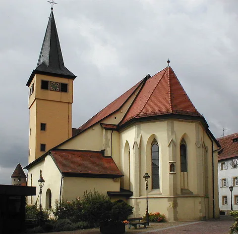 Gundelsheim Stadtkirche St Nikolaus